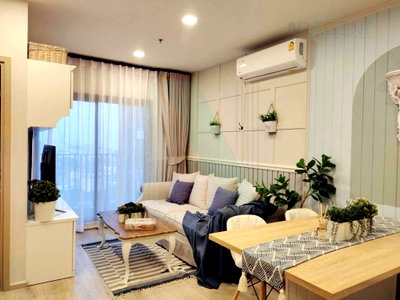คอนโดให้เช่า : ให้เช่าคอนโด เมทริส ลาดพร้าว อาคาร 1 ชั้น 16 2 ห้องนอน ขนาด 48 ตรม ใกล้ สน. ตลิ่งชัน