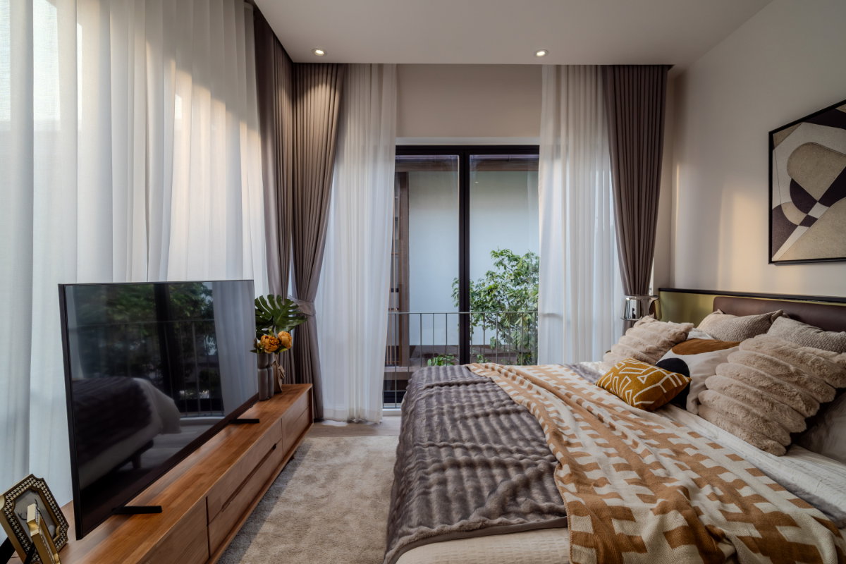 รูป ขายบ้านหรู มือ1 โครงการ Essentia Rama 2 | ราคา 14-36 ล้านบาท | 65-102 ตร.ว. | 4 ห้องนอน 5 ห้องน้ำ 6 ที่จอดรถ | - รูปที่ 45/68