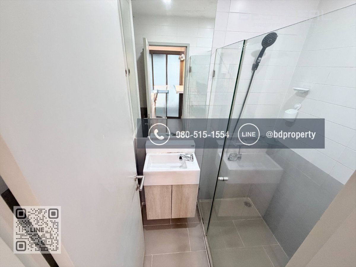 รูป Bestdeal ให้เช่า Studio 22ตรม.ราคา 12,000/เดือนเท่านั้น เฟอร์นิเจอร์และเครื่องใช้ไฟฟ้าครบ “IDEO MOBI RAMA 9” ใกล้MRT และ เซ็นทรัลพระราม 9 เพียง 80 ม. - รูปที่ 9/12