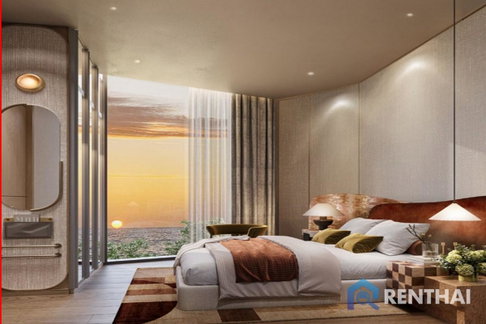 New Beachfront Condo in North Pattaya Soondri Wongamat 2 bedroom 63 sqm