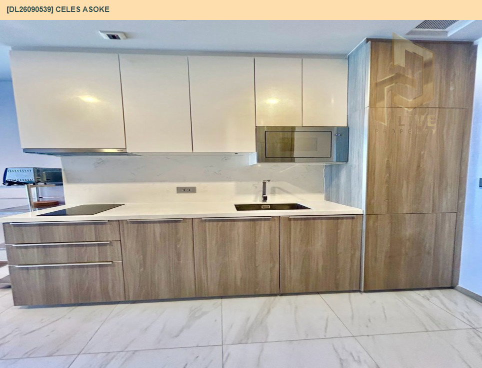 รูป DL26090539 ให้เช่าคอนโด เซอเลส อโศก (CELES Asoke) ใกล้ BTS อโศก พร้อมเข้าอยู่ โทรด่วน 0614453194 LineID @952jdxxk - รูปที่ 8/10