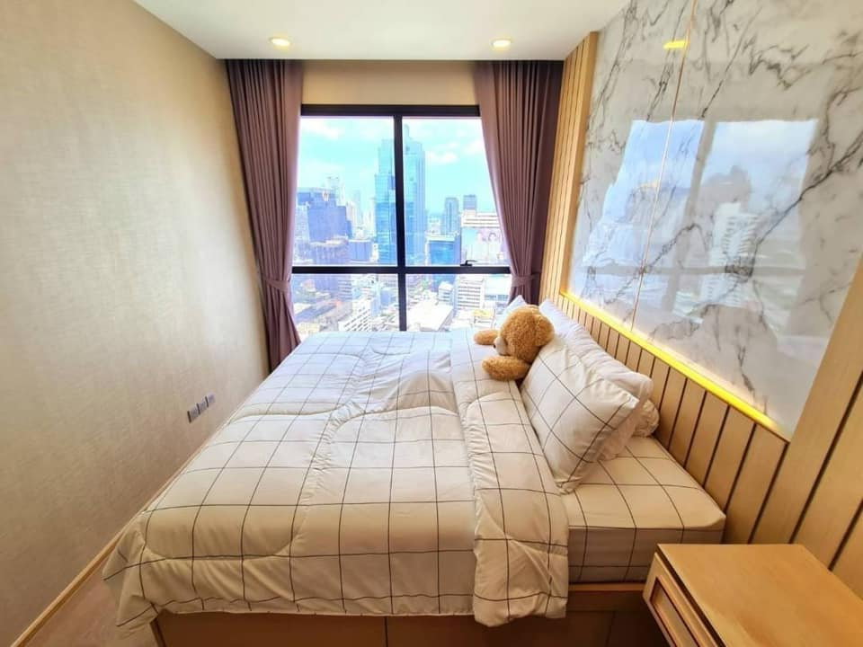 picture Ashton Chula Silom【𝐑𝐄𝐍𝐓】🔥Modern style with premium built-ins Complete, spacious, airy, with luxurious built-ins🔥 Contact Line ID: @hacondo - 2/9