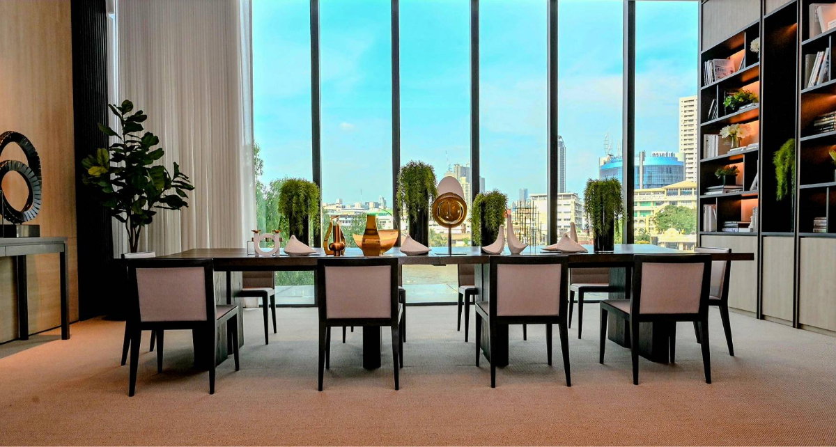 รูป ขายคอนโดหรูระดับ ULTIMATE CLASS Banyan Tree Residences Riverside Bangkok ชั้น 31 ขนาด 178 ตร.ม มาเป็นเพื่อนบ้านกับนักธุรกิจแนวหน้า - รูปที่ 9/43