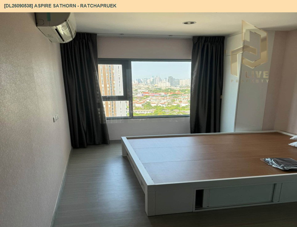 รูป DL26090538 ให้เช่าคอนโด แอสปาย สาทร - ราชพฤกษ์ (Aspire Sathorn - Ratchapruek) ใกล้ BTS บางหว้า พร้อมเข้าอยู่ โทรด่วน 0638692663 LineID @952jdxxk - รูปที่ 3/7