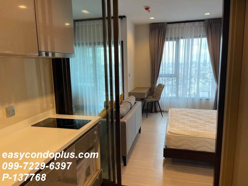 รูป 💥 [ 𝐏-𝟏𝟑𝟕𝟕𝟔𝟖 ] FORRENT : LIFE Asoke - Rama 9 วิวสูง น่าอยู่! ใกล้ MRT พระราม 9 𝟏𝟖,𝟎𝟎𝟎 บาท/ด. | Line @easycondoplus | 099-229-6397 - รูปที่ 5/5