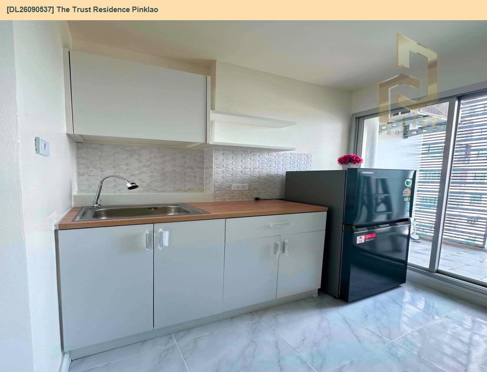 รูป DL26090537 ให้เช่าคอนโด เดอะ ทรัสต์ เรสซิเด้นซ์ ปิ่นเกล้า (The Trust Residence Pinklao) ใกล้ MRT บางยี่ขัน พร้อมเข้าอยู่ โทรด่วน 0614453194 LineID @952jdxxk - รูปที่ 4/13