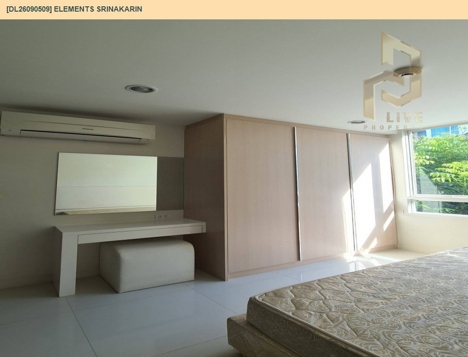 รูป DL26090509 ให้เช่าคอนโด อิลิเม้นท์ ศรีนครินทร์ (Elements Srinakarin) ใกล้ - พร้อมเข้าอยู่ โทรด่วน 0653619502 LineID @952jdxxk - รูปที่ 5/10