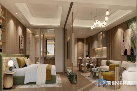 Luxury Beachfront Condo in Pattaya | Soondri Wongamat | 1 Bedroom 69 Sq.m.