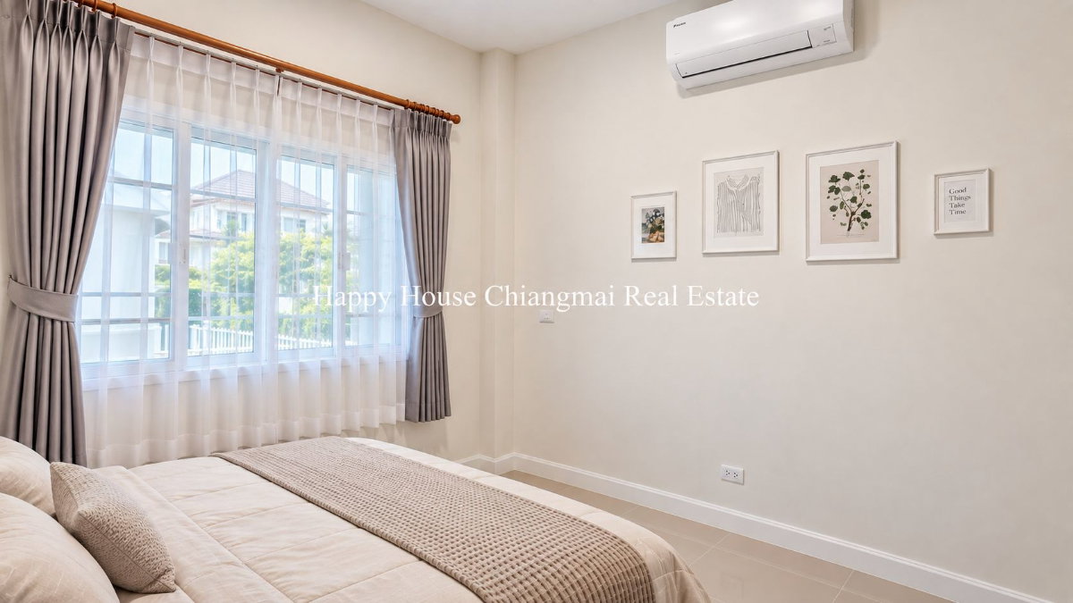 รูป ให้เช่า บ้านแฝด ชั้นเดียว ในหมู่บ้านดีญ่า วาเล่ย์ หางดง โทร 082-532-3935 - รูปที่ 17/24