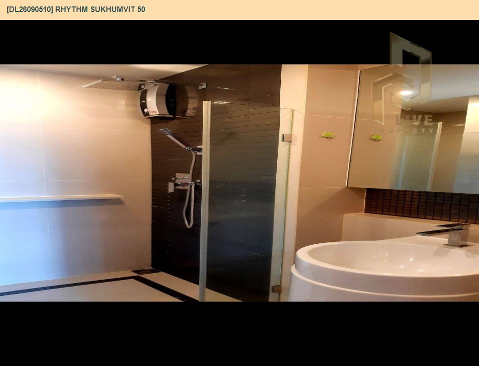 รูป DL26090510 ให้เช่าคอนโด ริทึ่ม สุขุมวิท 50 (Rhythm Sukhumvit 50) ใกล้ BTS อ่อนนุช พร้อมเข้าอยู่ โทรด่วน 0638692663 LineID @952jdxxk - รูปที่ 5/6