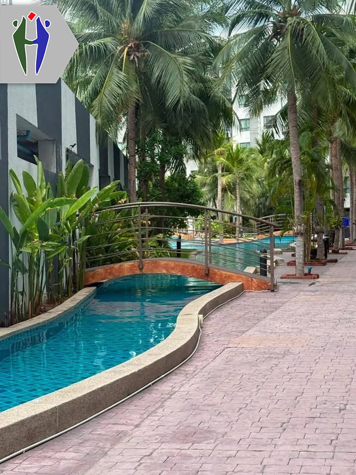 รูป ให้เช่าคอนโดที่พระตำหนัก Arcadia Beach condo 💦🐳✨ - รูปที่ 6/6