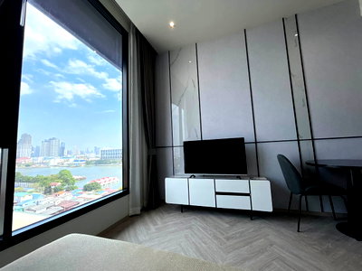 ขายคอนโด : 💗ขาย Chapter Charoennakhon Riverside ห้องสวย วิวแม่น้ำ ตกแต่งเฟอร์ครบ น่าอยู่มาก‼️DS4217 | Line @Dstay