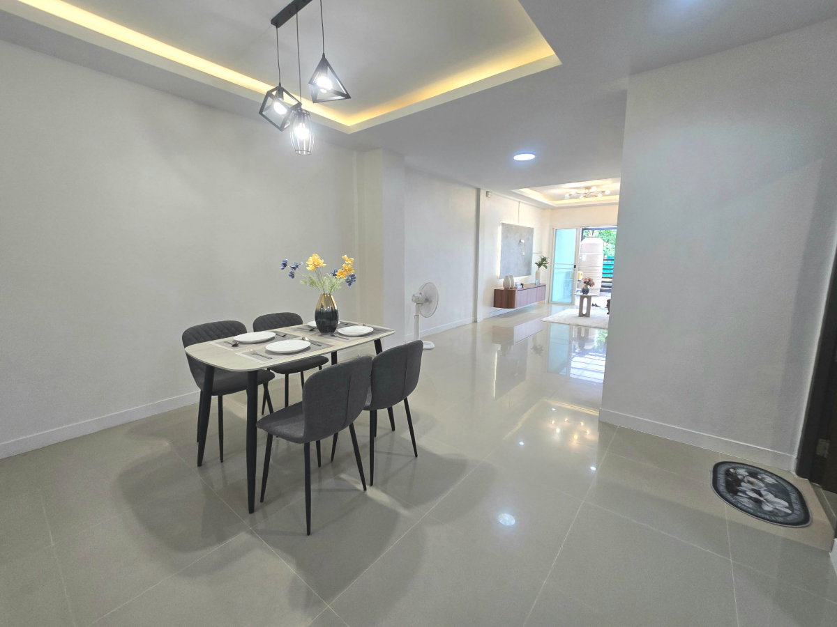 รูป หมู่บ้านคณาทรัพย์ เจริญพัฒนา7 รามอินทรา 117 บางชัน ใกล้รถไฟฟ้าสายสีชมพู หน้าบ้านไม่ชนใคร แต่งพร้อมอยู่ - รูปที่ 18/30