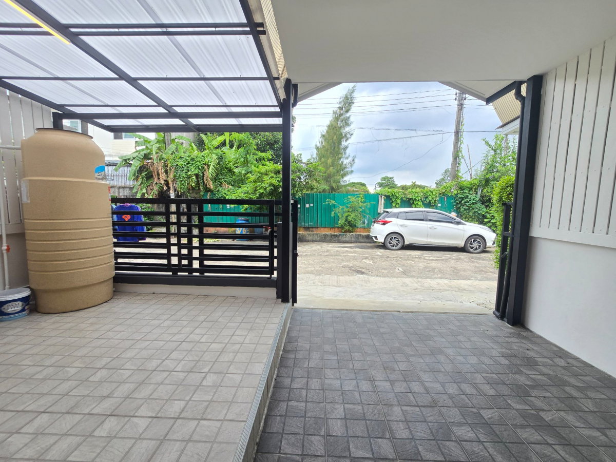 รูป หมู่บ้านคณาทรัพย์ เจริญพัฒนา7 รามอินทรา 117 บางชัน ใกล้รถไฟฟ้าสายสีชมพู หน้าบ้านไม่ชนใคร แต่งพร้อมอยู่ - รูปที่ 6/30