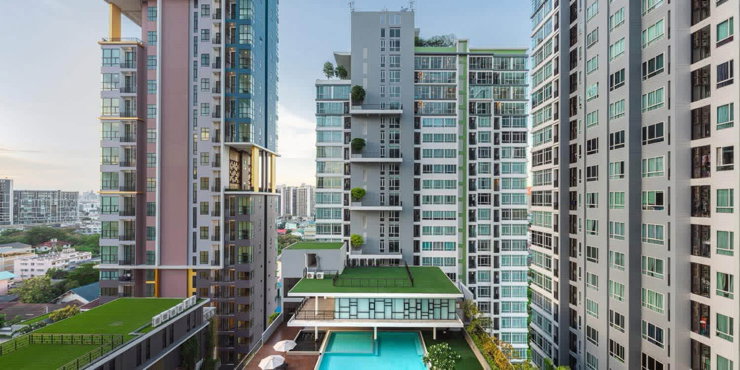 รูป ให้เช่า The Sky Sukhumvit | 1 ห้องนอน 30 ตร.ม. ชั้น 12A | 11,000 บาท - รูปที่ 8/8