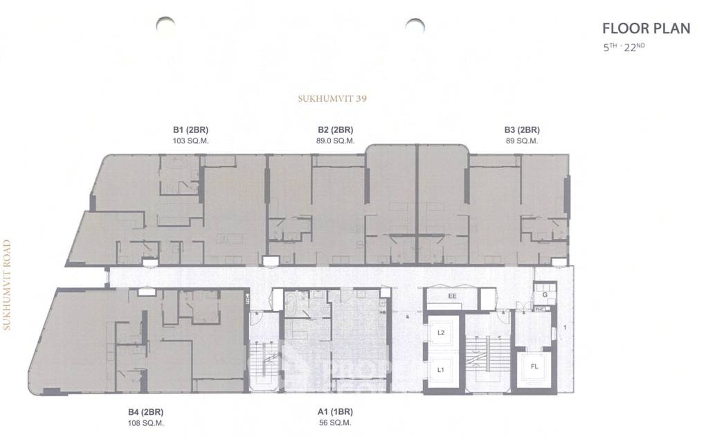picture 2-BR 89 Sqm At Muniq Phromphong, 100m To BTS Phrom Phong (ID 3322371) - 8/12