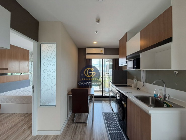 รูป ให้เช่า Plus Condo Sriracha 33 ตร.ม. ชั้น 17 มีออนเซ็น + ซาวน่า เฟอร์ครบ พร้อมอยู่ 9,500 บ. - รูปที่ 6/15