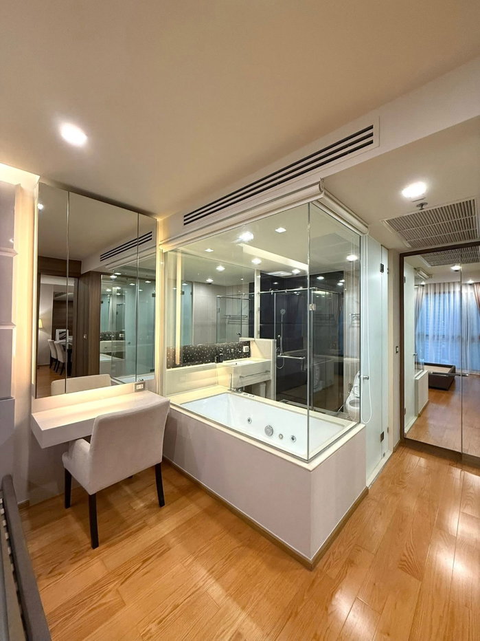 รูป ST778/ขาย คอนโดหรู The Address สาทร ชั้น 24 ห้องใหญ่ 55.28 ตร.ม. รีโนเวทใหม่ทั้งหลัง พร้อมเข้าอยู่ - รูปที่ 6/10