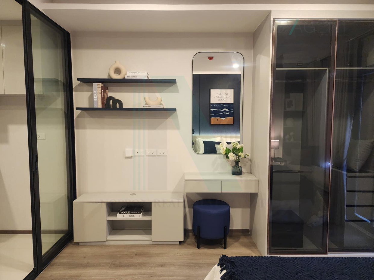 picture 🎉 For Rent Condo SOHO BANGKOK RATCHADA Building 1, Floor 7,Studio, Room size 26 sqm - 3/8