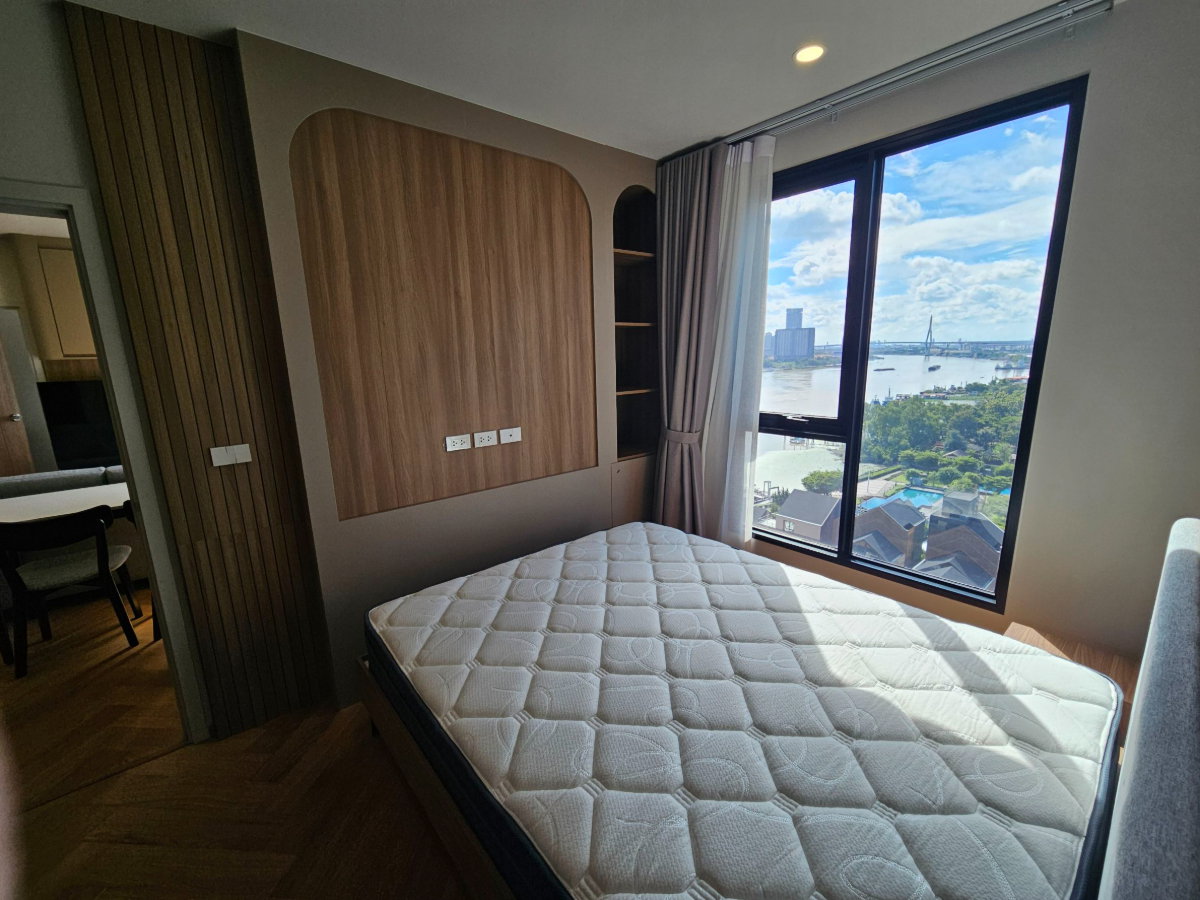 รูป ให้เช่า 2นอน51ตรม32000บ นิว ริเวอร์เรส ราษฎร์บูรณะ Nue Riverest Ratburana วิวแม่น้ำ - รูปที่ 8/10