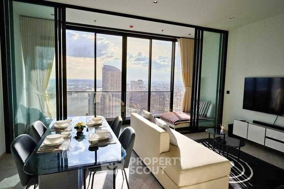 รูป ชั้น 42 ห้องนอน 2 ห้อง Chapter Charoennakhorn - Riverside ใกล้ BTS กรุงธนบุรี (ID 3325933) - รูปที่ 1/12