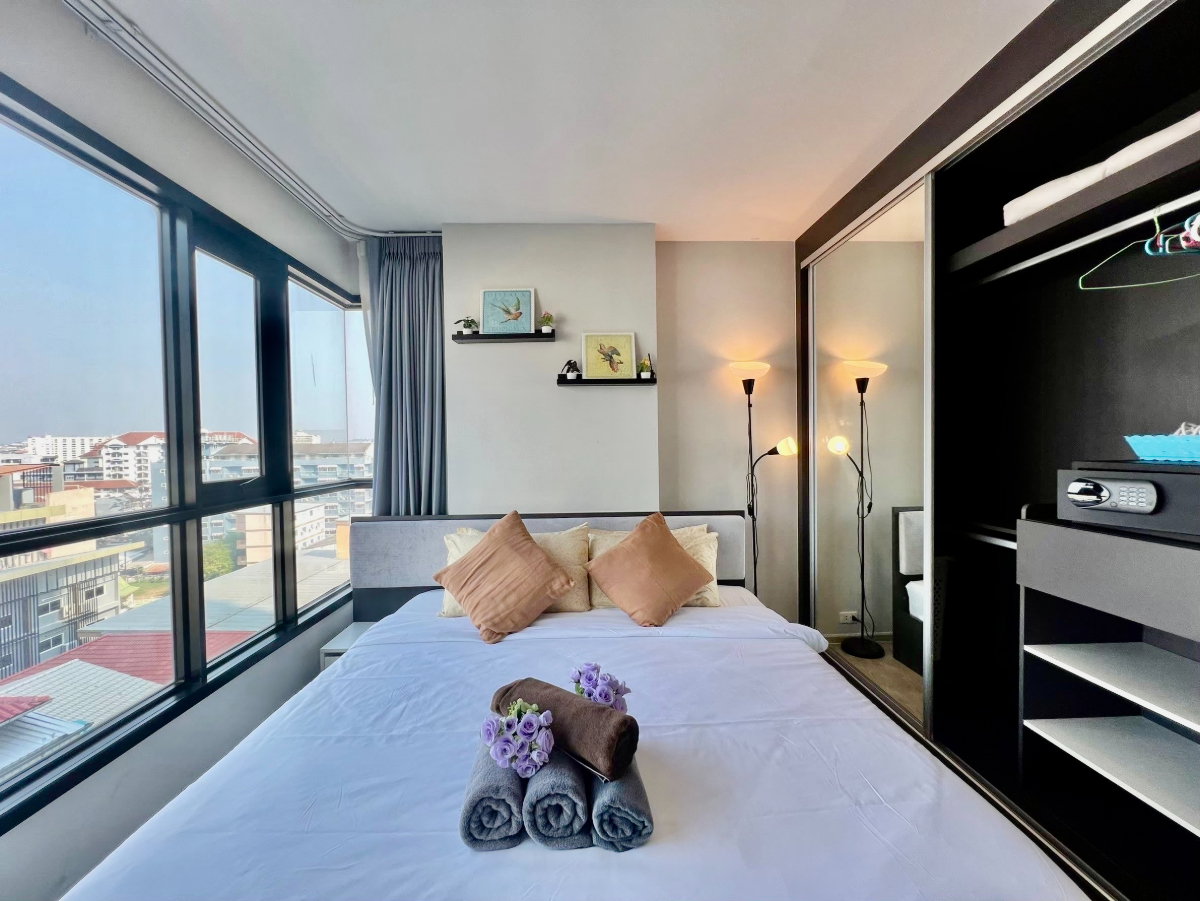 ขาย คอนโด เดอะ เบส เซ็นทรัล พัทยา The Base Pattaya 2 ห้องนอน 51.60 ตร.ม. ใกล้เซ็นทรัล พัทยา วิวเมือง พร้อมอยู่ ราคา 6,200,000 บาท