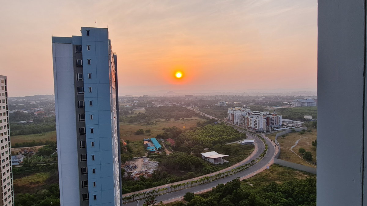 รูป ขายคอนโด ลุมพินี พาร์ค บีช จอมเทียน Lumpini Park Beach Jomtien ใกล้ หาดจอมเทียน ขนาด 57 ตรม. ชั้น 26 อาคารทาวเวอร์บี 2 ห้องนอน 2 ห้องน้ำ - รูปที่ 8/16