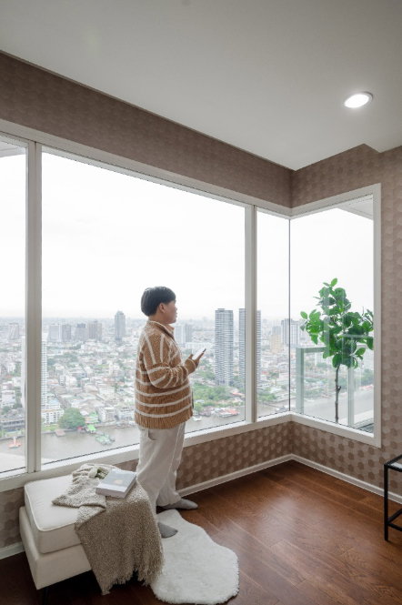 รูป ให้เช่า Menam Residences Condominium คอนโดวิวโค้งแม่น้ำเจ้าพระยา ใจกลางเจริญกรุง ใกล้โรงเรียนนานาชาติ และ Bts สะพานตากสิน • 2 ห้องนอน 2 ห้องน้ำ 2 - รูปที่ 8/50
