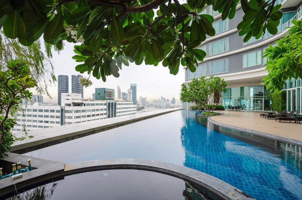 รูป ให้เช่า Menam Residences Condominium คอนโดวิวโค้งแม่น้ำเจ้าพระยา ใจกลางเจริญกรุง ใกล้โรงเรียนนานาชาติ และ Bts สะพานตากสิน • 2 ห้องนอน 2 ห้องน้ำ 2 - รูปที่ 34/50