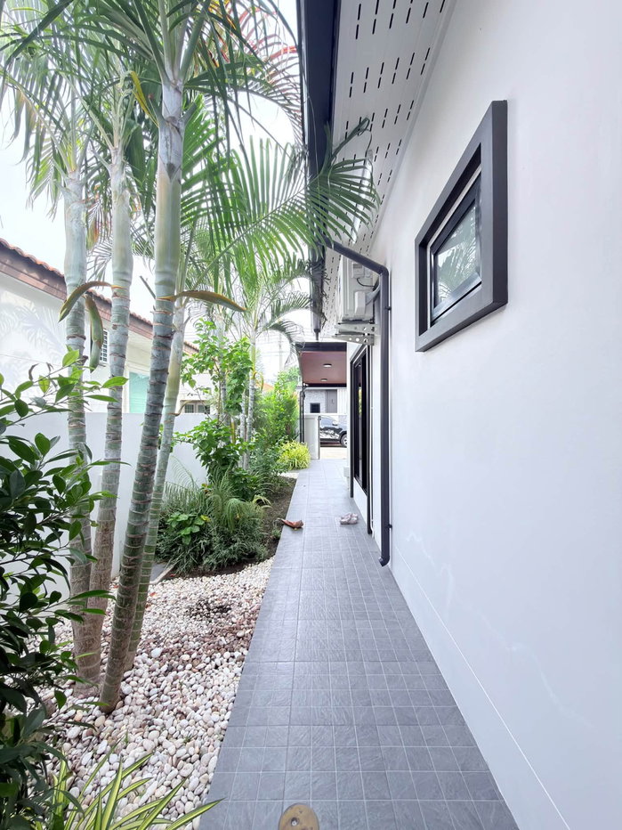 รูป บ้านเดี่ยวซอยสยามคันทรี่คลับ ใกล้อ่างเก็บน้ำมาบประชัน ทรงโมเดิร์นทันสมัย 3ห้องนอน 2ห้องน้ำ - รูปที่ 8/42