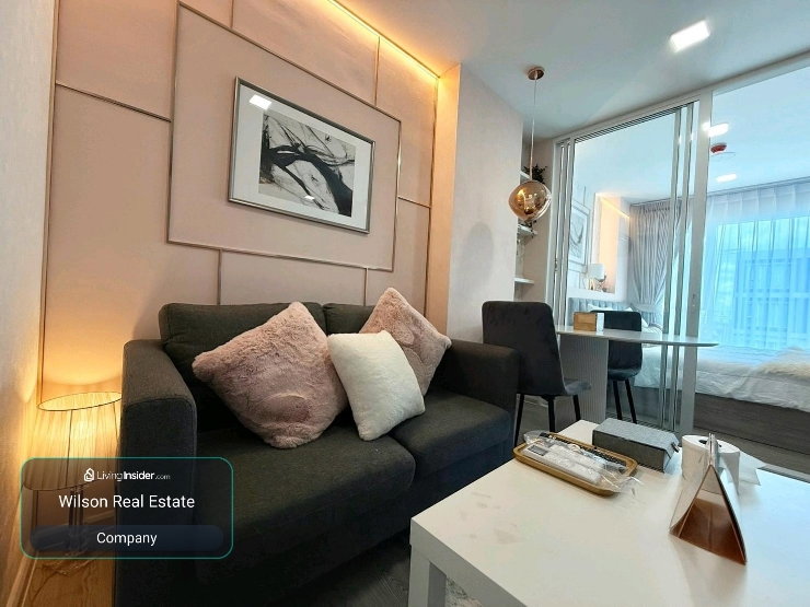 รูป 🏙️ ให้เช่า 𝗞𝗔𝗩𝗘 𝗧𝗢𝗪𝗡 𝗜𝗦𝗟𝗔𝗡𝗗 | 29 ตร.ม. | อาคาร B ชั้น 7 | ห้องกว้าง Built-in ครบ | พร้อมเข้าอยู่ - รูปที่ 5/24