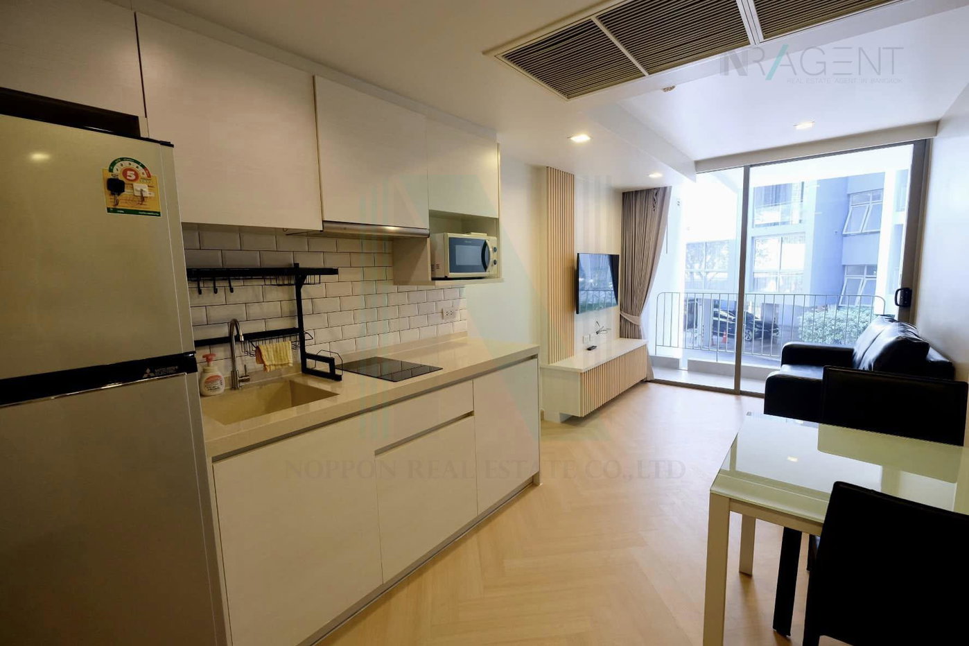 รูป ให้เช่าคอนโด ดาวน์ทาวน์ 49 อาคาร 1 ชั้น 2 1 ห้องนอน ขนาด 35 ตรม ใกล้ Market Place Thonglor - รูปที่ 8/8