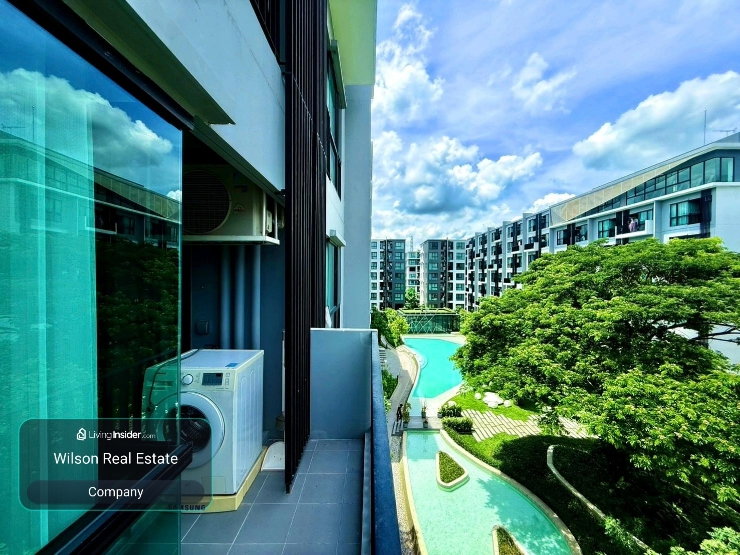 รูป 🏙️ ให้เช่า 𝗞𝗔𝗩𝗘 𝗧𝗢𝗪𝗡 𝗦𝗣𝗔𝗖𝗘 | ระเบียงยื่น ✨ | 32 ตร.ม. | ตึก B ชั้น 5 | ใกล้ ม.กรุงเทพ รังสิต - รูปที่ 38/38
