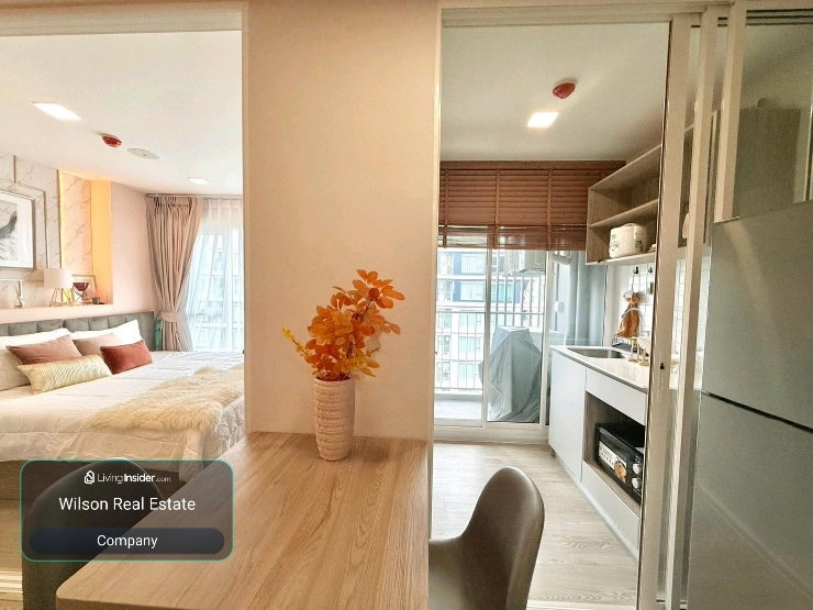 รูป 🏙️ ให้เช่า 𝗞𝗔𝗩𝗘 𝗧𝗢𝗪𝗡 𝗜𝗦𝗟𝗔𝗡𝗗 | 29 ตร.ม. | อาคาร B ชั้น 7 | ห้องกว้าง Built-in ครบ | พร้อมเข้าอยู่ - รูปที่ 14/24