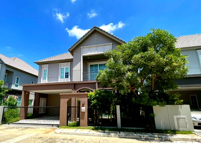 บ้านเดี่ยว ปทุมธานี : ขายบ้านเดี่ยวหรู 58 ตร.ว. สราญสิริ ราชพฤกษ์ 346