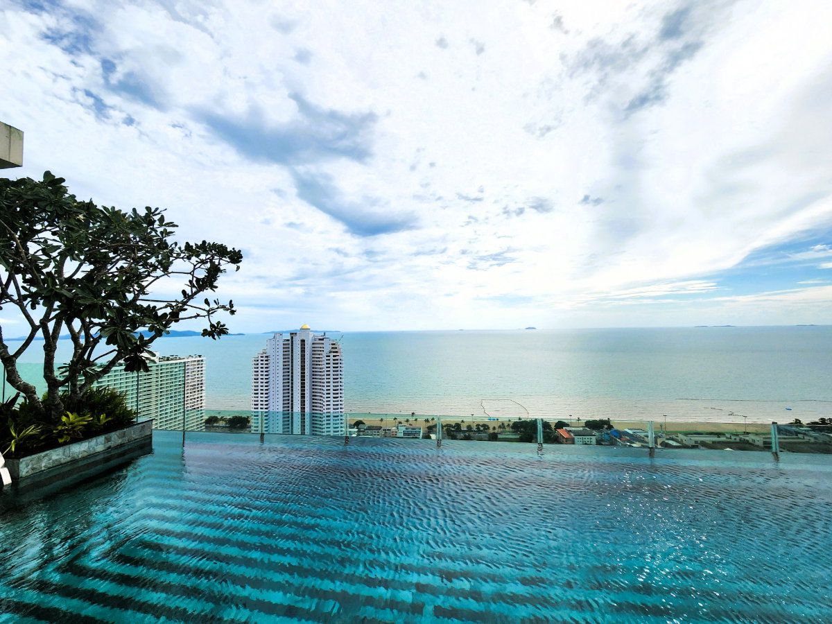 รูป ริเวียร่า จอมเทียน พัทยา 1 นอน 1 น้ำ วิวโล่ง วิวเมือง - รูปที่ 10/18