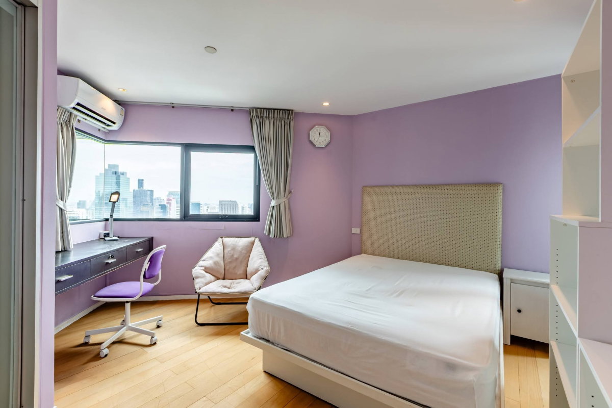 รูป ST786/ขาย คอนโดหรู Sathorn Gardens Condominium (สาธร การ์เด้นส์) ถนนสาทรใต้ ห้องใหญ่ระดับ Penthouse 230 ตร.ม. ชั้น 37 พร้อมที่จอดรถ 2 คัน - รูปที่ 8/25