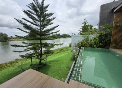 รูป ขาย บ้าน พูลวิลล่า ปราจีนบุรี ขนาด 59 ตร.วา พื้นที่ใช้สอย 132 ตร.ม. 3 ห้องนอน 2 ห้องน้ำ ติดแม่น้ำบางปะกง มีสระว่ายน้ำ 5,700,000 บาท - รูปที่ 8/8