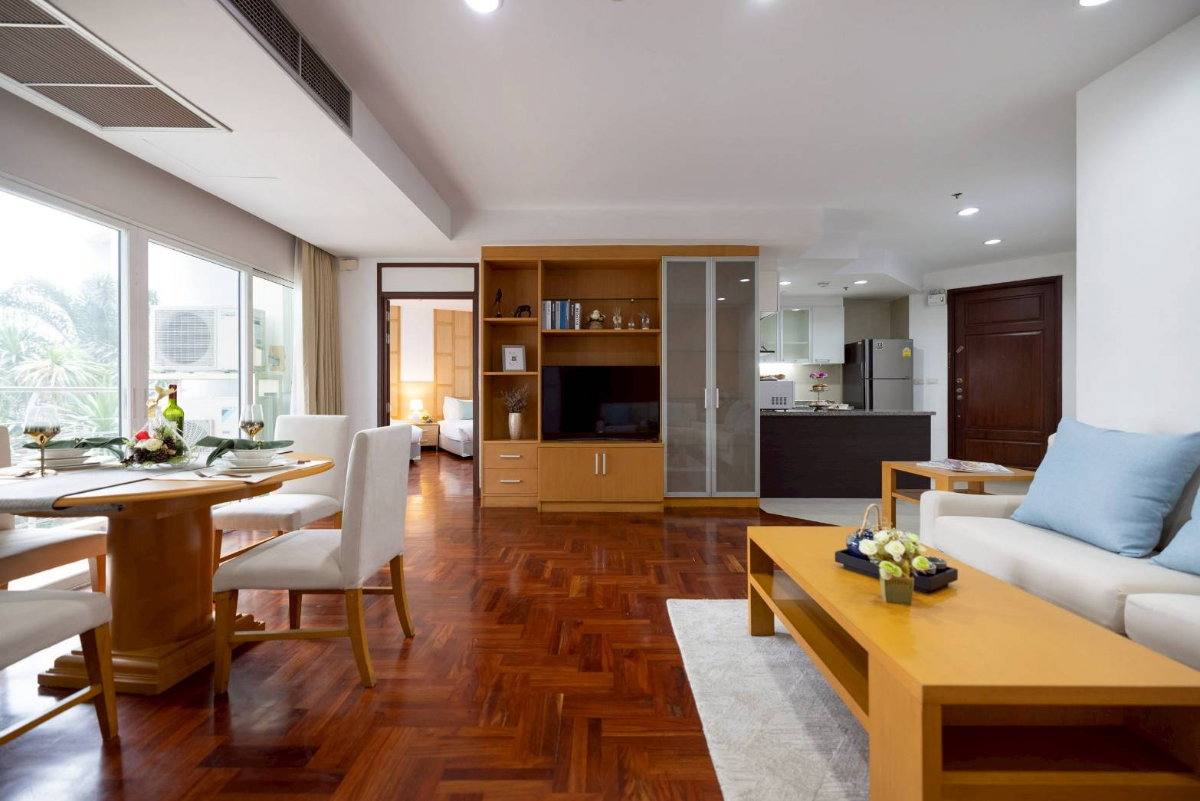 รูป ให้เช่าห้องชุด The Grand Sethiwan สุขุมวิท 24 115 ตร.ม 2 นอน 2 น้ำ Tower A พร้อมเฟอร์ - รูปที่ 5/6