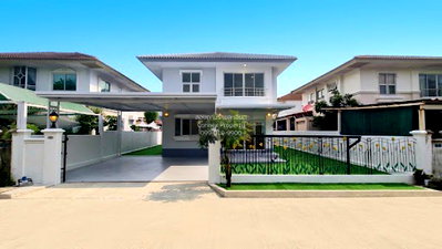Houses for sale Nonthaburi : For Sale House , Supalai Ville Wongwaen - Rattanathibet , MRT-Khong Bang Phai , Bang Mae Nang , Bang Yai , Nonthaburi , CX-175772 ✅ Live chat with us ADD LINE @connexproperty ✅