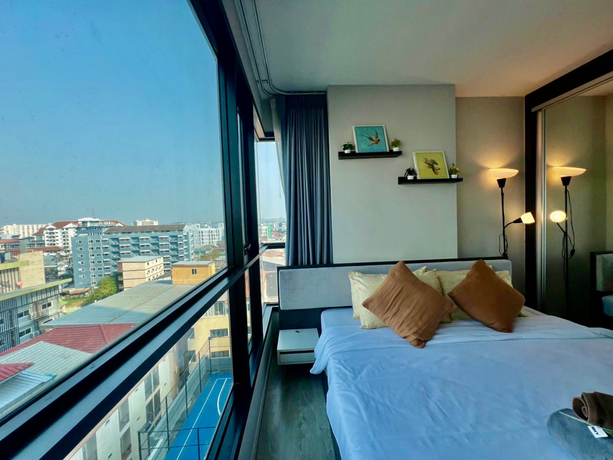 รูป ขาย คอนโด เดอะ เบส เซ็นทรัล พัทยา The Base Pattaya 2 ห้องนอน 51.60 ตร.ม. ใกล้เซ็นทรัล พัทยา วิวเมือง พร้อมอยู่ ราคา 6,200,000 บาท - รูปที่ 10/12