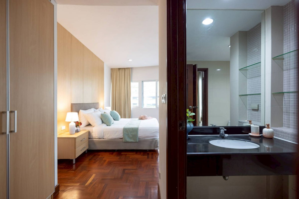 รูป ให้เช่าห้องชุด The Grand Sethiwan สุขุมวิท 24 115 ตร.ม 2 นอน 2 น้ำ Tower A พร้อมเฟอร์ - รูปที่ 2/6