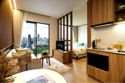 ขายคอนโด :  [เจ้าของขายเอง] ขายดาวน์ คอนโด Nue epic Asoke-Rama 9 26 ตรม. ชั้น 17 ตึก B 