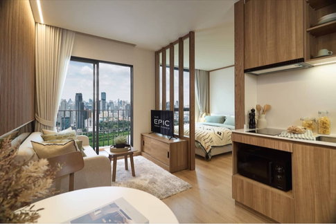  [เจ้าของขายเอง] ขายดาวน์ คอนโด Nue epic Asoke-Rama 9 26 ตรม. ชั้น 17 ตึก B 