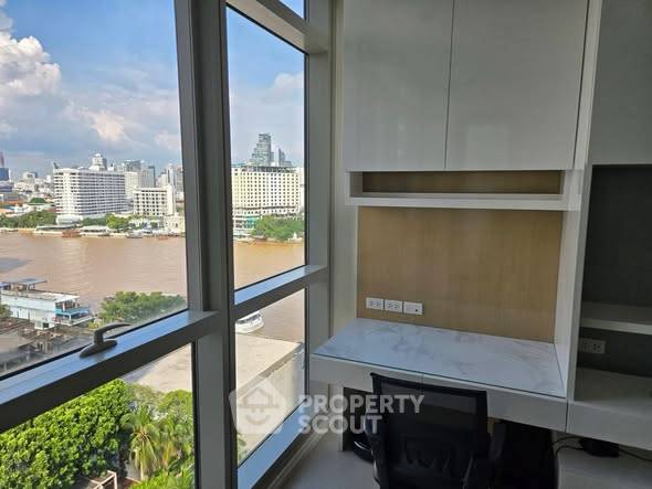 รูป คอนโด 2 ห้องนอน 98 ตร.ม. The River Condominium ห่าง BTS สะพานตากสิน 400 ม. (ID 3326195) - รูปที่ 1/10
