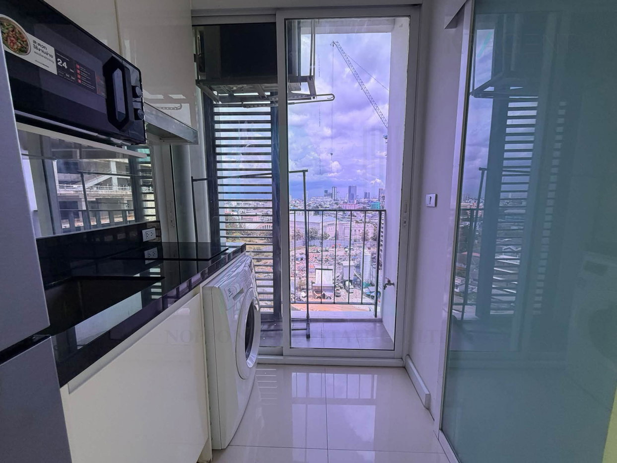 picture ð For Rent Condo THE SKY SUKHUMVIT Building A, Floor 12A,Studio, Room size 25.00 sqm - 1/8