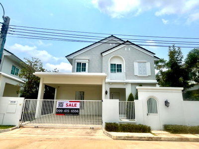Houses for sale Srivaree Plaza : Single house for sale, Chaiyapruek Bangna KM.15, Chaiyapruek Bangna KM.15, new house