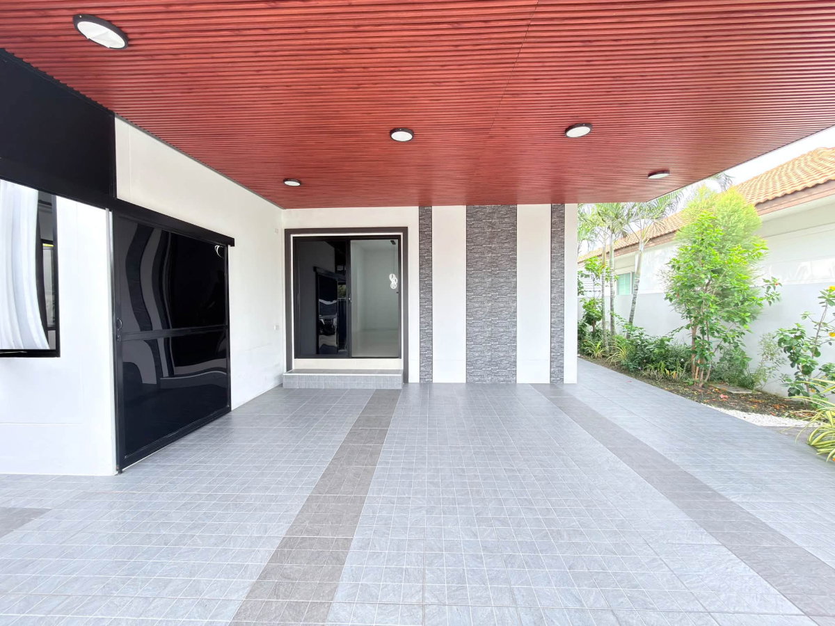 รูป บ้านเดี่ยวซอยสยามคันทรี่คลับ ใกล้อ่างเก็บน้ำมาบประชัน ทรงโมเดิร์นทันสมัย 3ห้องนอน 2ห้องน้ำ - รูปที่ 4/42
