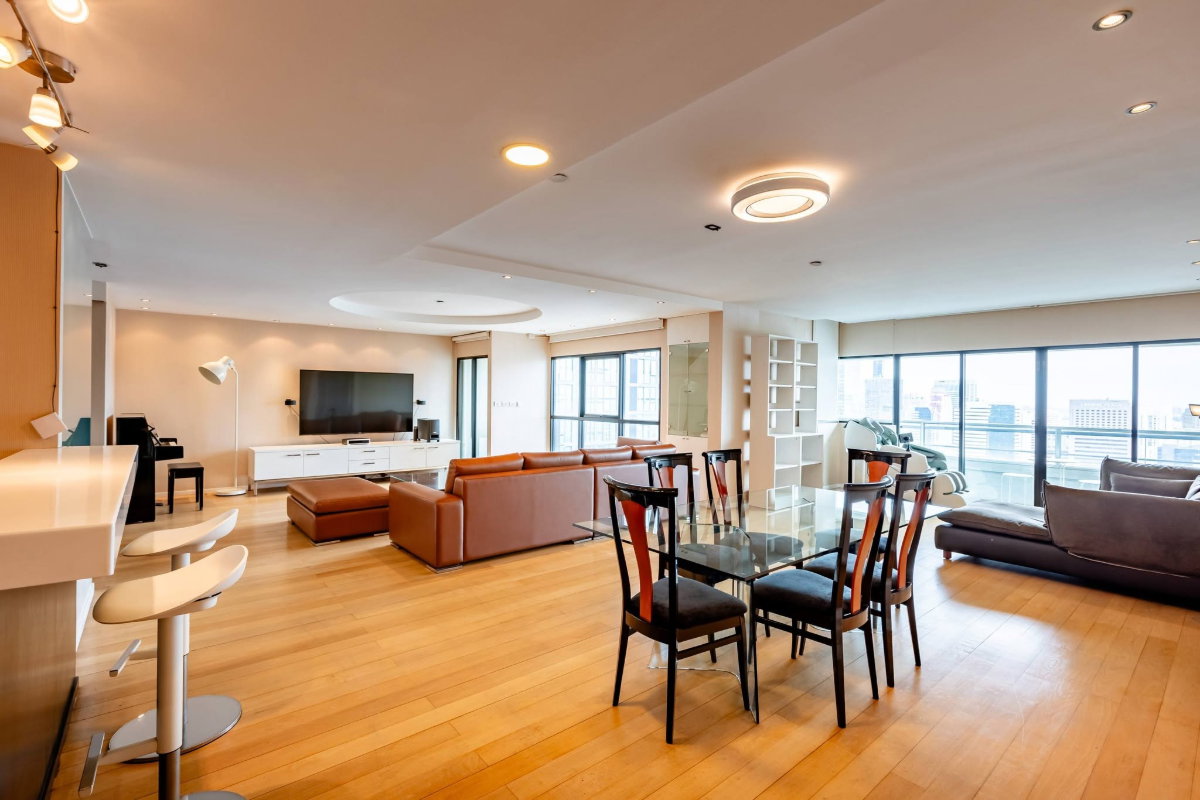รูป ST786/ขาย คอนโดหรู Sathorn Gardens Condominium (สาธร การ์เด้นส์) ถนนสาทรใต้ ห้องใหญ่ระดับ Penthouse 230 ตร.ม. ชั้น 37 พร้อมที่จอดรถ 2 คัน - รูปที่ 21/25