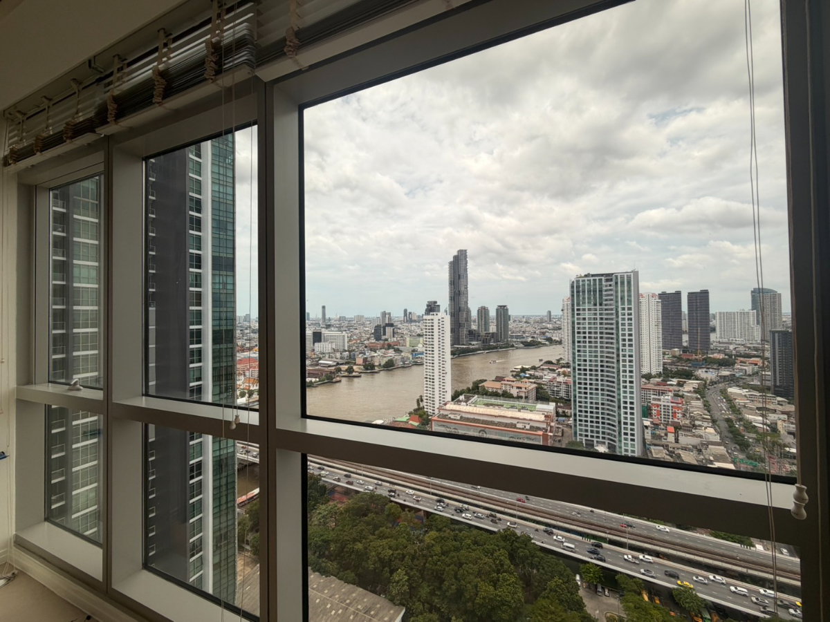 รูป ขายถูก! คอนโดริมแม่น้ำเจ้าพระยา The River ห้องมุม ชั้น 35 วิวแม่น้ำ ใกล้ ICONSIAM - รูปที่ 7/12